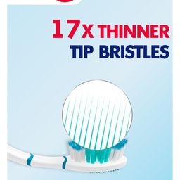 Pepsodent Sensisoft Toothbrush with 17X Thinner Bristles for Sensitive Teeth image 3
