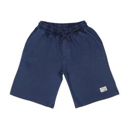 Blue Giraffe Kids Navy Cotton Shorts-image-24
