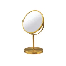 AS ONE Desktop Double-Sided Mirror W19 × D15 × H33 cm Size Flame Antique Gold, 61-136-3-2-image-14