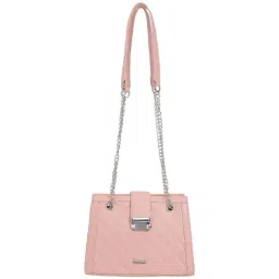 Fastrack Pink Quilted Medium Shoulder Handbag-image-52