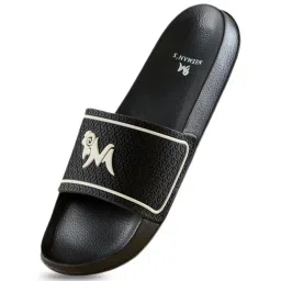 Neemans Men's Signature Black Slides image 4