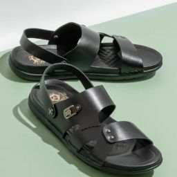 Atesber by Inc.5 Men's Black Sling Back Sandals-picture-21