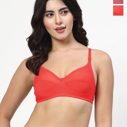LILY Wnysor Women Pack of 3 Full Coverage Non-Wired and Non Padded Bra-picture-10