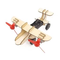 DIY Aircraft STEM Kit Twin-Engine Toy Taxiing Aircraft Educational Learning Wooden Puzzle Kids Games - RS6430DIY Aircraft STEM Kit Twin-Engine Toy Taxiing Aircraft Educational Learning Wooden Puzzle Kids Games - RS6430-11