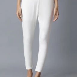 W Beige Cotton Pants-image-54