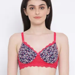 Clovia Navy Non Wired Padded T-Shirt Bra-image-12
