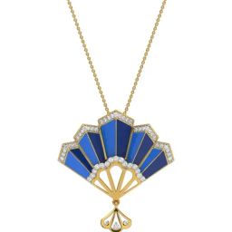 Kisna Diamond & Gold Jewellery 18k Flarefusion Pendant-picture-37