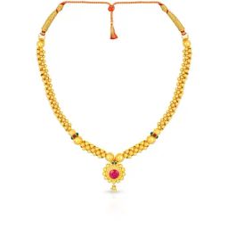 Malabar Gold and Diamonds 22k Gold Necklace for Women-image-112