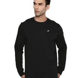 ALCIS Black Regular Fit Sweatshirt-image-90