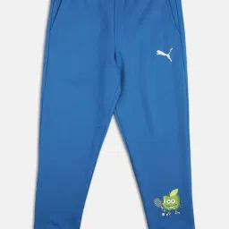 Puma Kids Blue Printed Joggers-image-92
