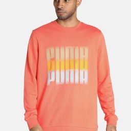 Puma Pink Full Sleeves Sweatshirt-image-48
