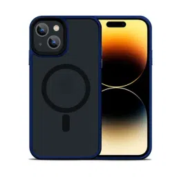GRIPP Bolt Matte Texture Case for Apple iPhone 14 Plus - Blue-1