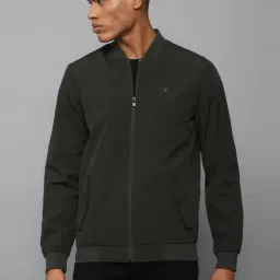 Allen Solly Green Cotton Regular Fit Jackets-image-14