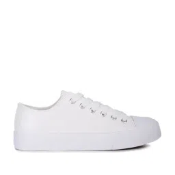 London Rag Women's White Sneakers-2