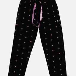 Bodycare Kids Black Cotton Printed Trackpants-image-100