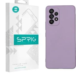 Sprig TPU Matte Back Cover for Samsung Galaxy A53 5G (Purple)-picture-46