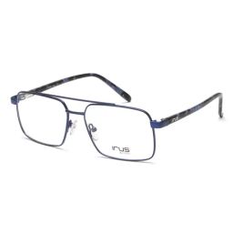 Irus Blue Square Eye Frames for Men-picture-10