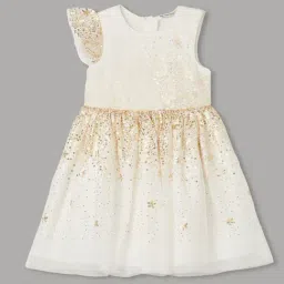 Fame Forever by Lifestyle Girls Off White Dress-picture-0