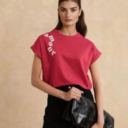 RAREISM Red Cotton Printed Short Sleeves T-Shirt-picture-16