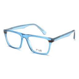Irus Blue Rectangular Eye Frames for Men-picture-4