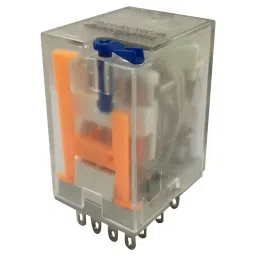 Multicomp POWER RELAY, 24VAC, 5A, 4PDT, SOCKET, MCJQX-13F-KF4C-24VAC-15