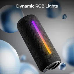 Boat Stone Spinx Pro Portable Speaker with 20W RMS Sound, 8H Playback & Dynamic RGB Lights (Black) image 4