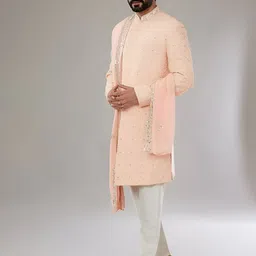 sven suits Embroidered Sherwani Set-picture-8