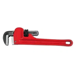 STANLEY 35.56 cm (14 Inch) Drop Forged and Cast Iron Pipe Wrench Red, 87-624-39