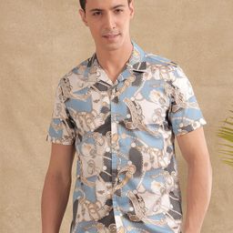 THINC Men Graphics short sleeve casual shirt-image-80