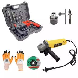 Hillgrove HGCM35M1 1200W 26mm Hammer Drill Machine Kit-36