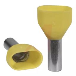 ALTECH Insulated Crimp Bootlace Ferrule 12 mm Pin Length 5 mm Pin Diameter 2x6 mm² Wire Size Yellow, 2800 (Pack of 100)-image-72