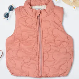 max Girls Floral Polyester Puffer Jacket-image-77