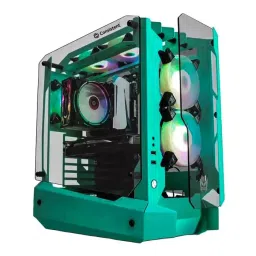 Consistent Cosmos Gaming Cabinet Green Supports Micro ATX/Mini-ITX Motherboard, CIG2014-image-64
