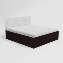 Godrej Interio Chocolate White Engineered Wood Queen Bed with Box Storage-image-18