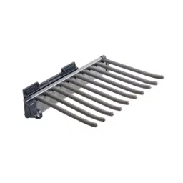 Hettich Lateral Pants Rack 500 mm Grey Finish Soft Closing, 9339721-image-36