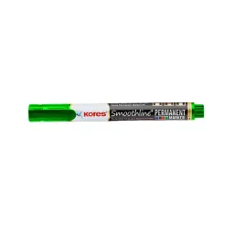 Kores Smoothline Plus Permanent Marker Green (Pack of 10)-image-97