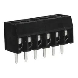 RS PRO 6 Pin PCB Terminal Block 3.5 mm Pitch Screw Termination, 8971341-38