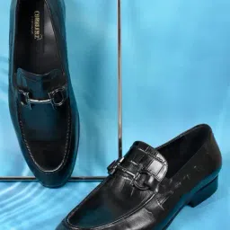 Cobblerz Men's Black Formal Loafers-picture-16