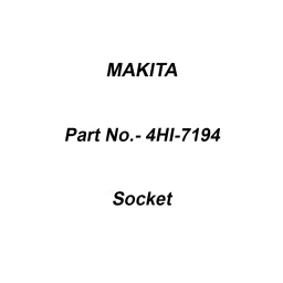 Makita Socket Size 19 (43-16.5), Part No 4HI-7194-32