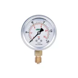 Insize Bourdon Tube Pressure Gage with 1/4BSP Process Connection, 5201-63B2Y10-12