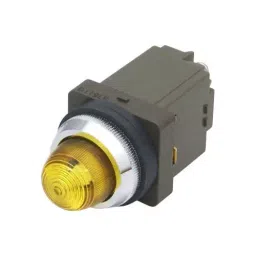 IDEC TWN Series Round LED Pilot Light with 30 mm Mounting Hole Dia, APN1246DNY-30