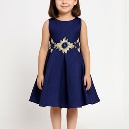 My Lil Princess Girls Flared Embellished Dresses-image-59