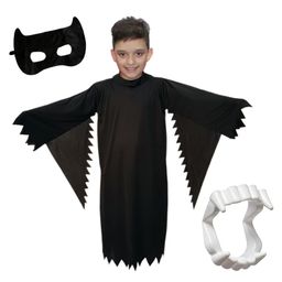 Kaku Fancy Halloween Theme Ghost Costume Set - Black-image-60