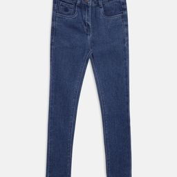 Tales & Stories Denim Woven Solid Jeans - Navy Blue-picture-28