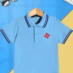Dagcros Boys Blue Tshirts-image-77