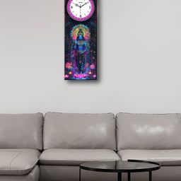 OLIVE TREE White & Black Printed Rectangular Shaped Contemporary Wall Clock-8