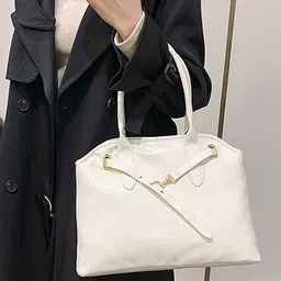 LULU & SKY Colourblocked PU Structured Handheld Bag image 4