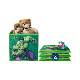 Aura Green Set of 4 Regular Multi-Utility Organisers-14