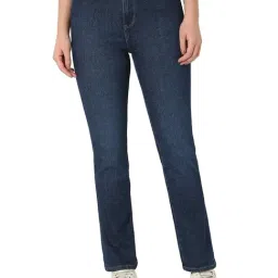 Spykar Women Printed Dark Blue Jeans-picture-45