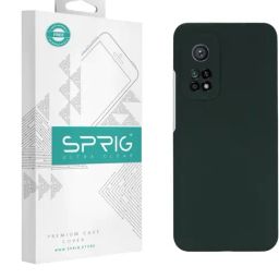 Sprig Liquid Silicone Back Cover for Mi 10T Pro (Green)-image-58